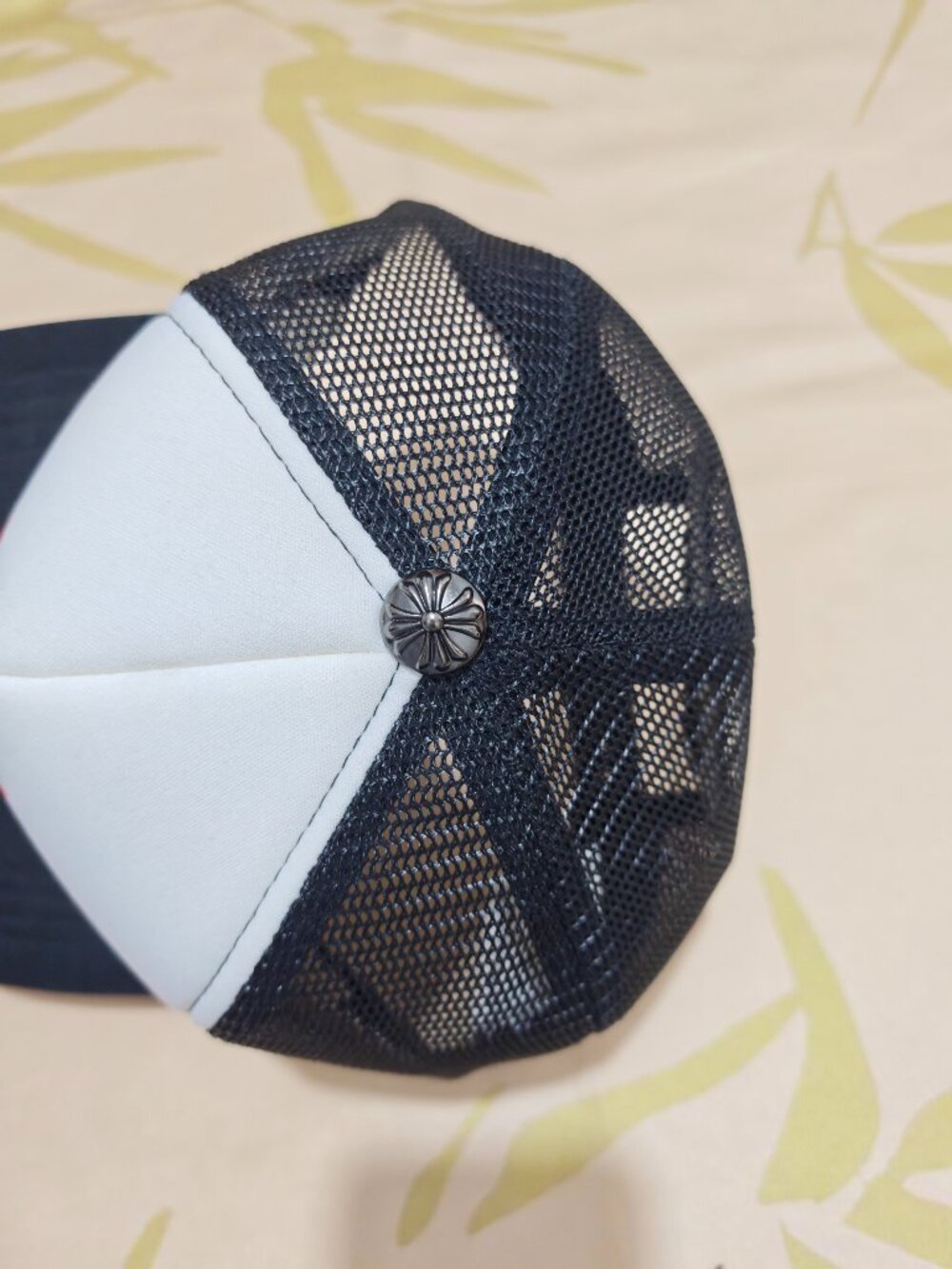 Chrome Hearts Black White Trucker Hat - Picture 3 of 10